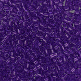 Delica 11/0 RD #1315 Violet Dyed 5.2g Vial